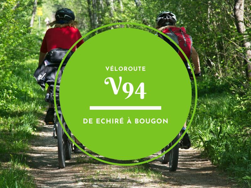 Véloroute V94 de Echiré à Bougon crédit OTNMP