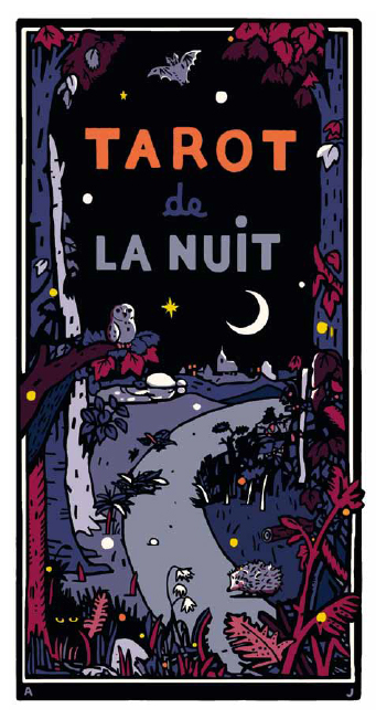 tarot nuit Illustration : Amélie Jackowski
